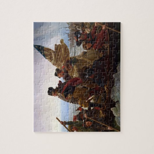 Washington Crossing Delaware Art Puzzle (Vertikal)
