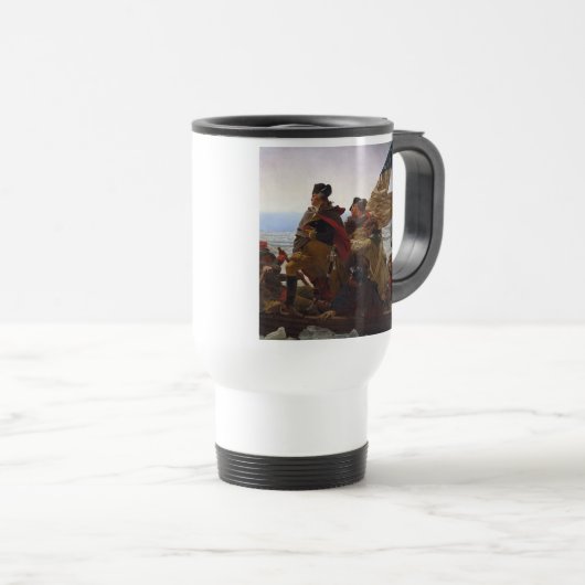 Washington Crossing Delaware Art Reisebecher (VorderseiteRechts)