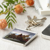 Washington Crossing Delaware Art Schlüsselanhänger (Seite)