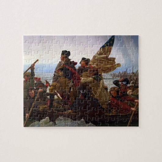 Washington Crossing Delaware Kunst Puzzle (Horizontal)