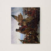 Washington Crossing Delaware Kunst Puzzle (Vertikal)