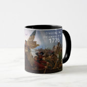 Washington Crossing The Delaware 25. Dezember 1776 Tasse (VorderseiteRechts)