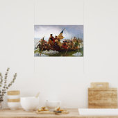 Washington Crossing the Delaware Poster (Klein) (Küche)