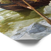 Washington Crossing the Delaware Poster (Klein) (Ecke)