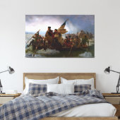 Washington Crossing The Delaware von Emanuel Leutz Leinwanddruck (Insitu (Schlafzimmer))