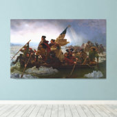 Washington Crossing The Delaware von Emanuel Leutz Leinwanddruck (Insitu (Holzboden))