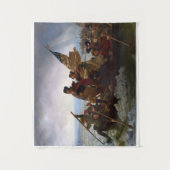 Washington Crossing The Delaware von Emanuel Leutz Wandteppich (Vorderseite)