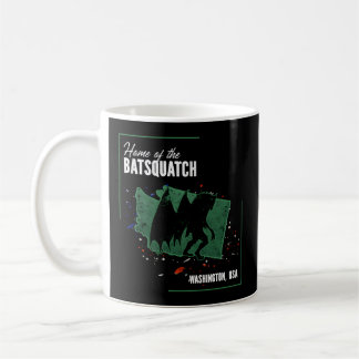 Washington - Cryptids Zuhause des Batsquatch Kaffeetasse