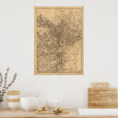 Washington D.C. - 1865 Poster (Küche)