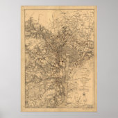 Washington D.C. - 1865 Poster (Vorne)