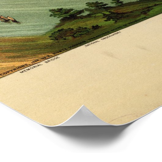 Washington D.C., 1892 (E. Johnson) BigMapBlog.com Poster (Ecke)