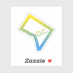 Washington D.C. Aufkleber