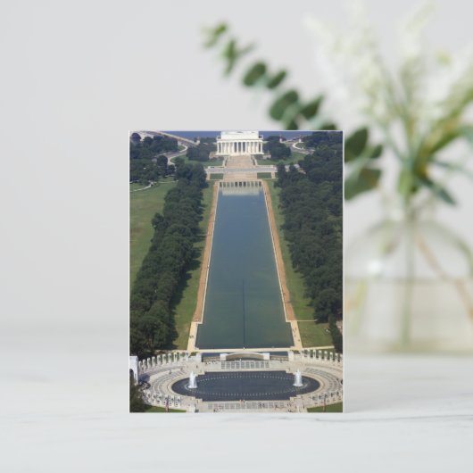 Washington D.C. - Aussicht vom Washington Monument Postkarte (Stehend Vorderseite)