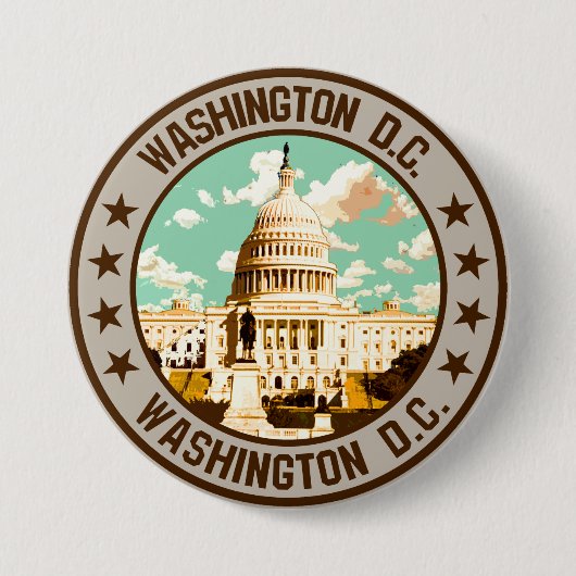 Washington D.C. Button (Vorderseite)