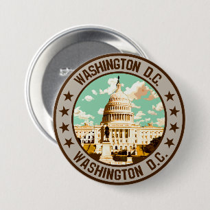 Washington D.C. Button