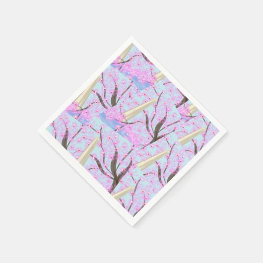 Washington, D.C./Cherry Blossom Napkins Serviette (Ecke)