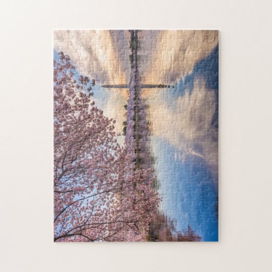 Washington D.C Cherry Blossom Puzzle (Vertikal)