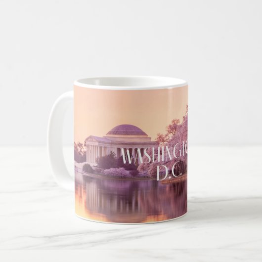 Washington D.C. Cherry Blossom Tasse (Vorderseite Links)