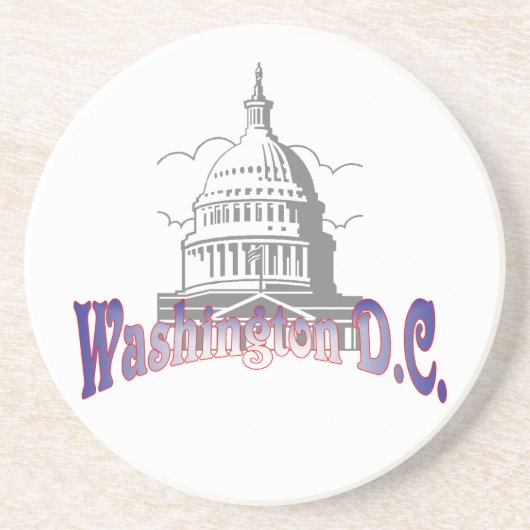 Washington D.C. Coaster Sandstein Untersetzer (Vorne)