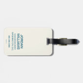 Washington, D.C. - Die Hauptstadt unserer Nation Gepäckanhänger (Rückseite horizontal)