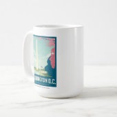 Washington, D.C. - Die Hauptstadt unserer Nation Kaffeetasse (Vorderseite Links)