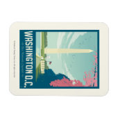Washington, D.C. - Die Hauptstadt unserer Nation Magnet (Horizontal)