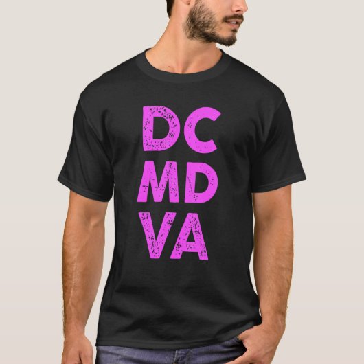 Washington D C DMV Native T-Shirt (Vorderseite)