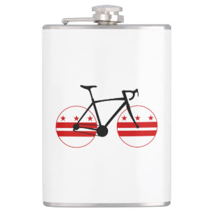 Washington D.C. Flag Cycling Flachmann