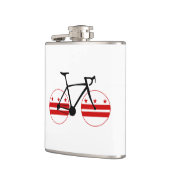 Washington D.C. Flag Cycling Flachmann (Links)
