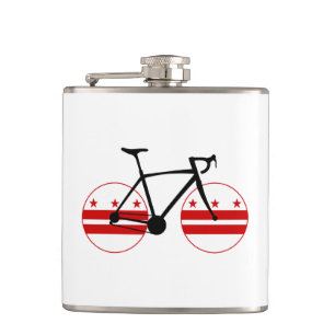 Washington D.C. Flag Cycling Flachmann