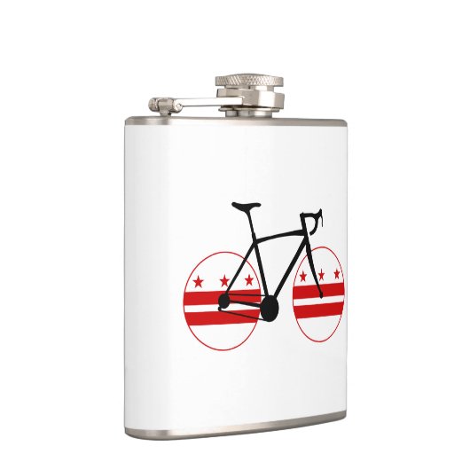 Washington D.C. Flag Cycling Flachmann (Rechts)