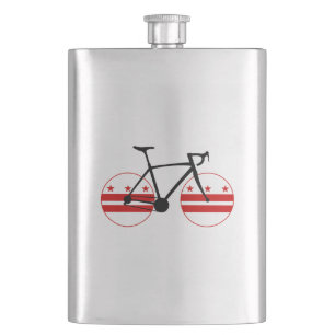 Washington D.C. Flag Cycling Flachmann
