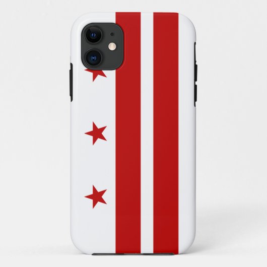 Washington D.C. Flag iPhone 5 Fall Case-Mate iPhone Hülle (Rückseite)