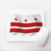 Washington D.C. Flag Mousepad (Mit Mouse)
