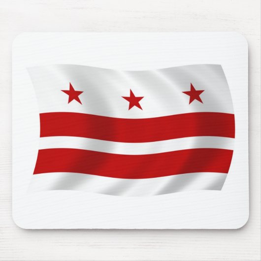 Washington D.C. Flag Mousepad (Vorne)