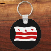 Washington D.C. Flag Schlüsselanhänger (Vorderseite)