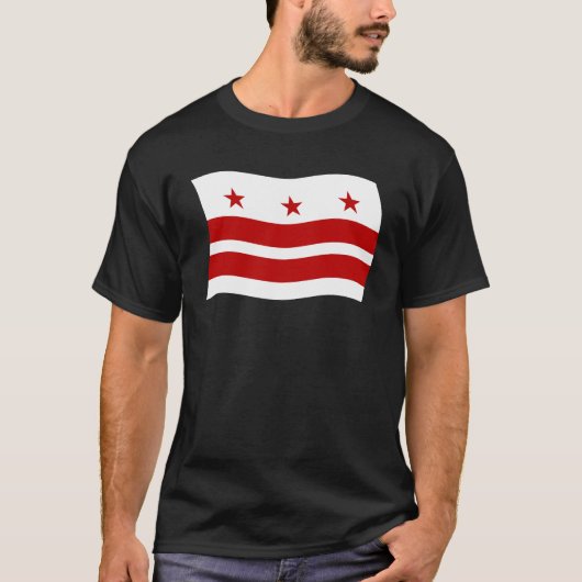 Washington D.C. Flag Shirt (Vorderseite)