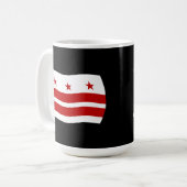 Washington D.C. Flag Tasse (Vorderseite Links)