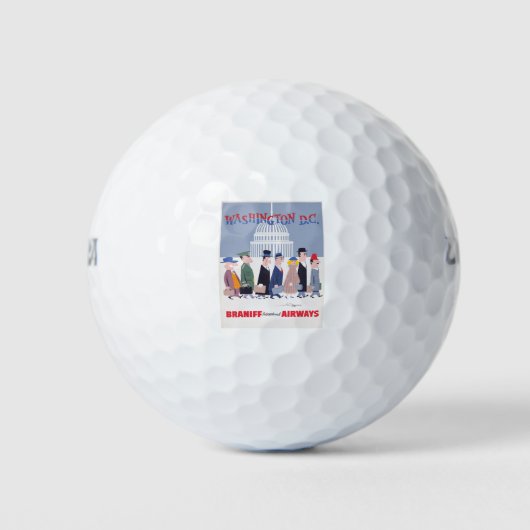Washington D.C. Golfball (Vorderseite)