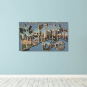 Washington D.C. - Große Briefszenen Leinwanddruck (Insitu (Holzboden))