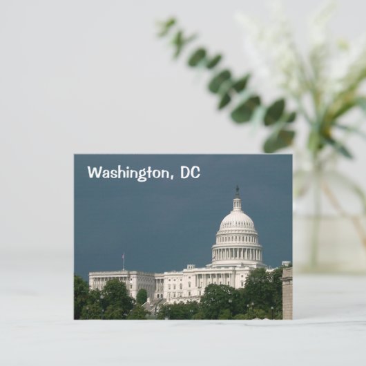 Washington, D.C.: Hauptstadt der Vereinten Staaten Postkarte (Stehend Vorderseite)