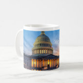 Washington D.C. Hauptstadt Tasse (Vorderseite Links)