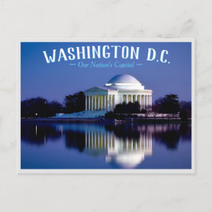 Washington, D.C. - Hauptstadt unserer Nation Einladungspostkarte