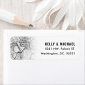 Washington, D.C. Karte | Rücksendekennzeichen (Insitu)