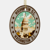 Washington D.C. Keramik Ornament (Rechts)