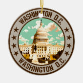 Washington D.C. Keramik Ornament (Vorne)
