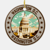 Washington D.C. Keramik Ornament (Hinten)