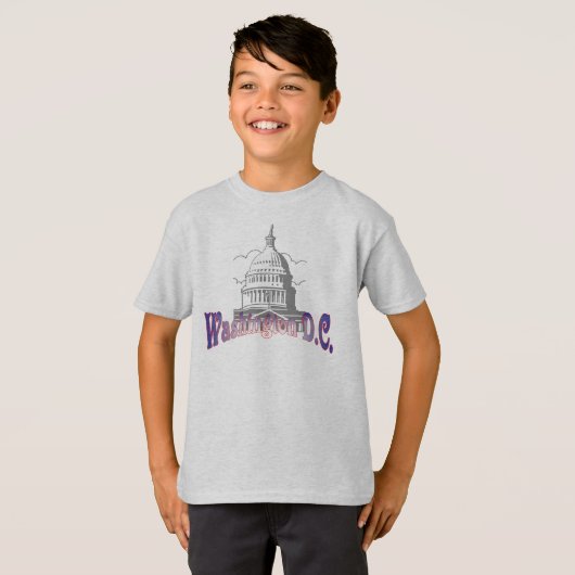 Washington D.C. Kids T-Shirt (Vorne ganz)