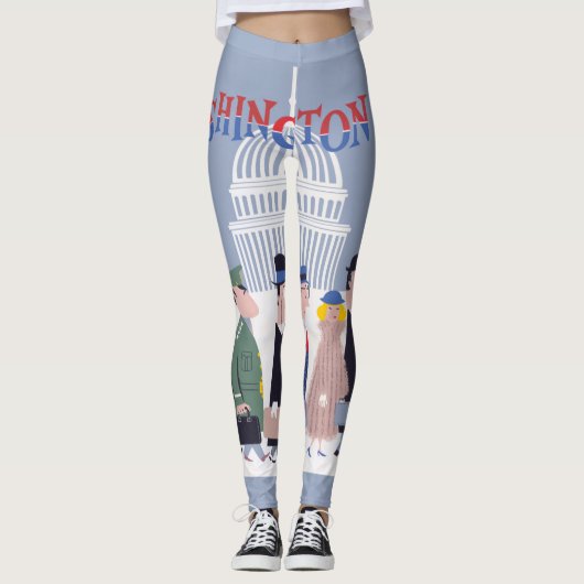Washington D.C. Leggings (Vorderseite)