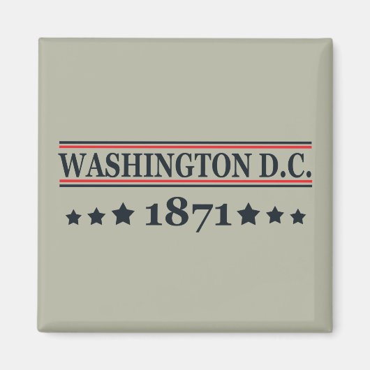 Washington D.C. Magnet (Vorne)